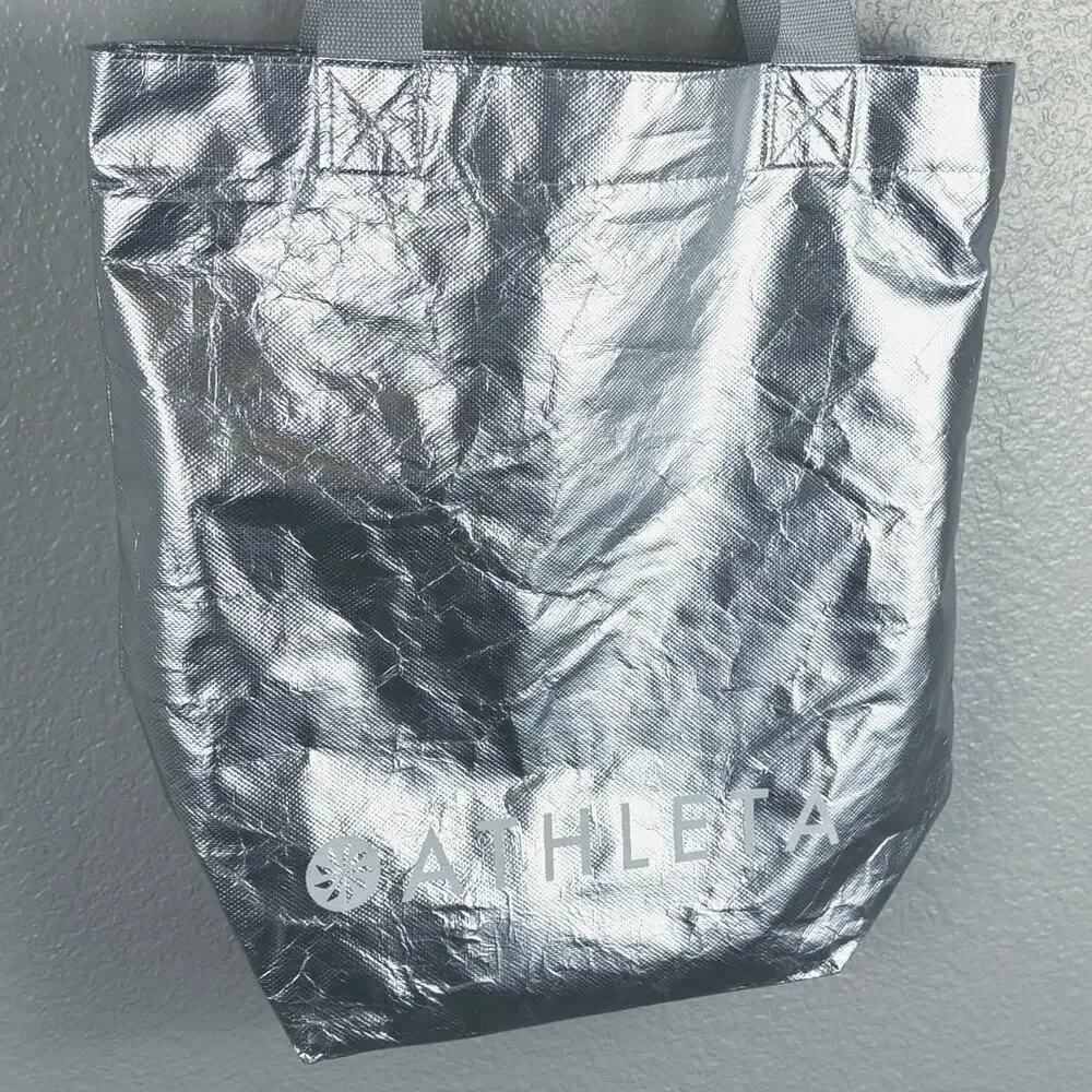 Athleta silver shoulder